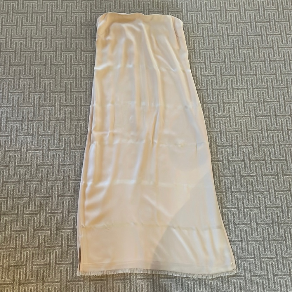 Elizabeth and James blush maxi skirt